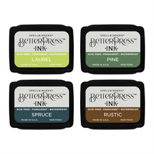 Spellbinders BetterPress Ink - Woodlands